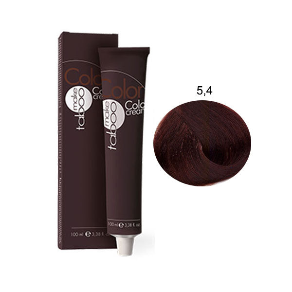 TABOO COLOR CREAM TINTURA CAPELLI PROFESSIONALE 100 ML - BIBA-RICAMBI