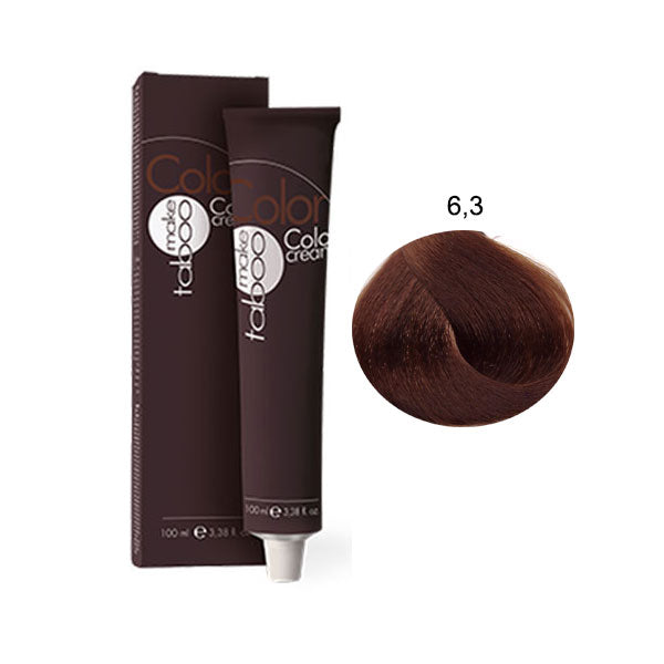 TABOO COLOR CREAM TINTURA CAPELLI PROFESSIONALE 100 ML - BIBA-RICAMBI
