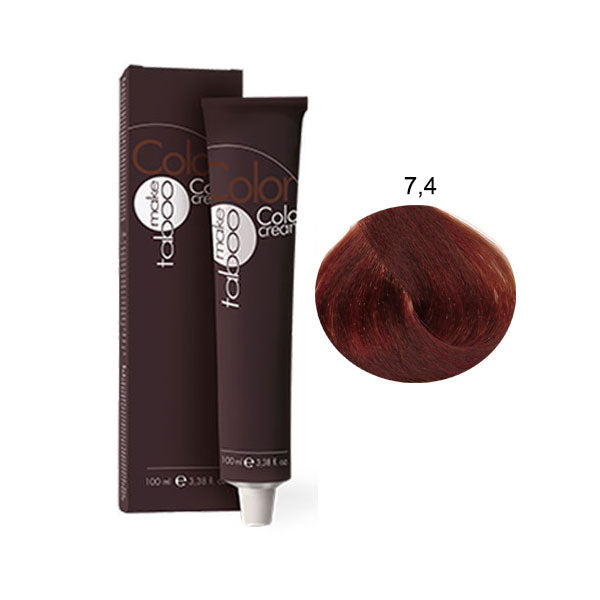 TABOO COLOR CREAM TINTURA CAPELLI PROFESSIONALE 100 ML - BIBA-RICAMBI