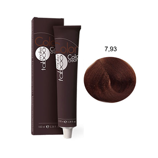 TABOO COLOR CREAM TINTURA CAPELLI PROFESSIONALE 100 ML - BIBA-RICAMBI