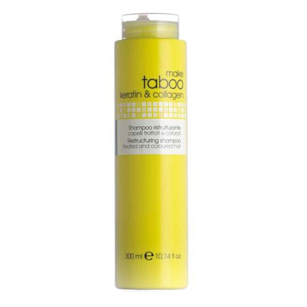 TABOO SHAMPOO RISTRUTTURANTE KERATIN & COLLAGENE 300 ML