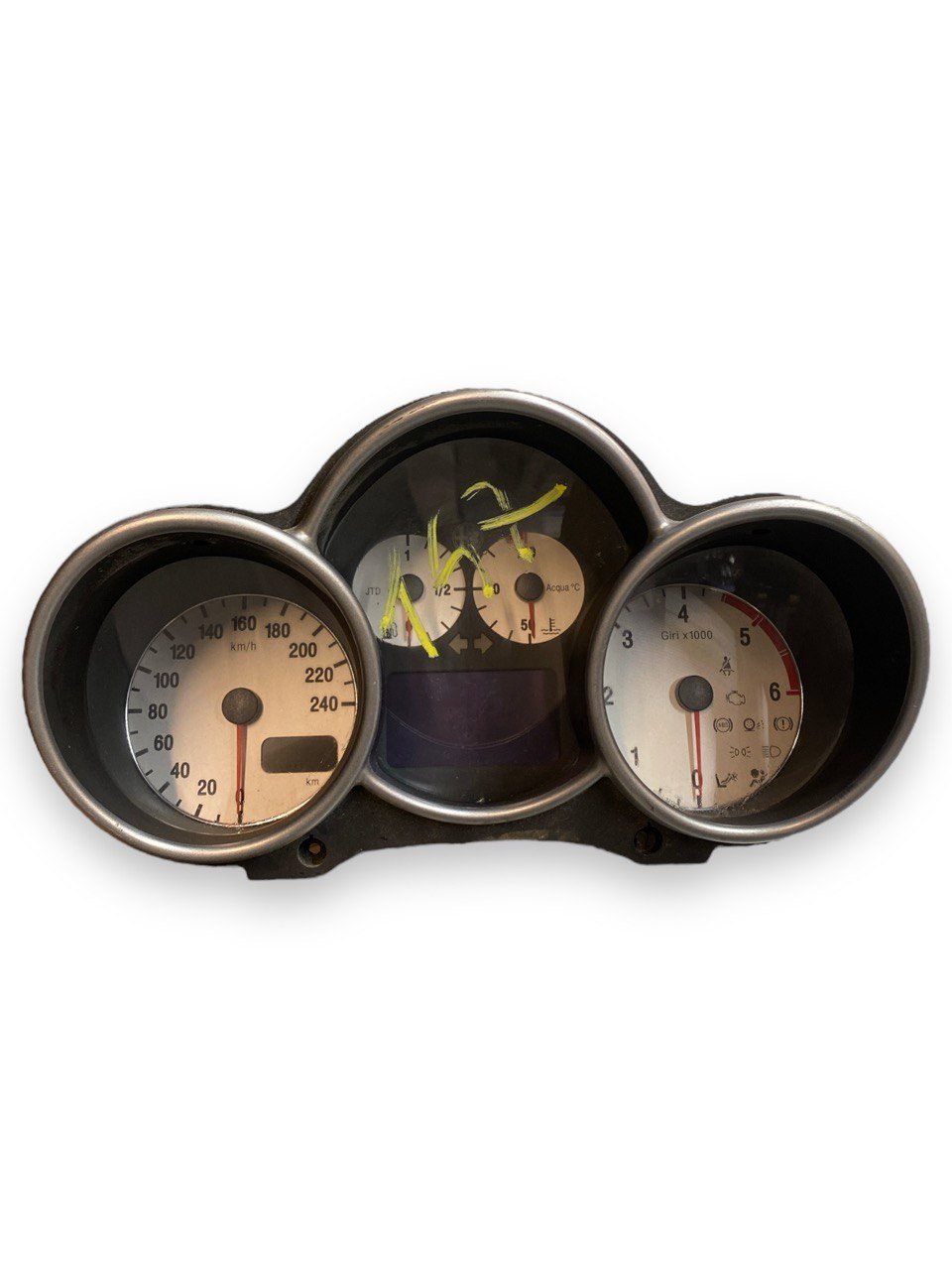 Tachimetro / Contachilometri Alfa Romeo 147 I serie 1.9 jtd ( 937 - 2003 ) cod. 735290191