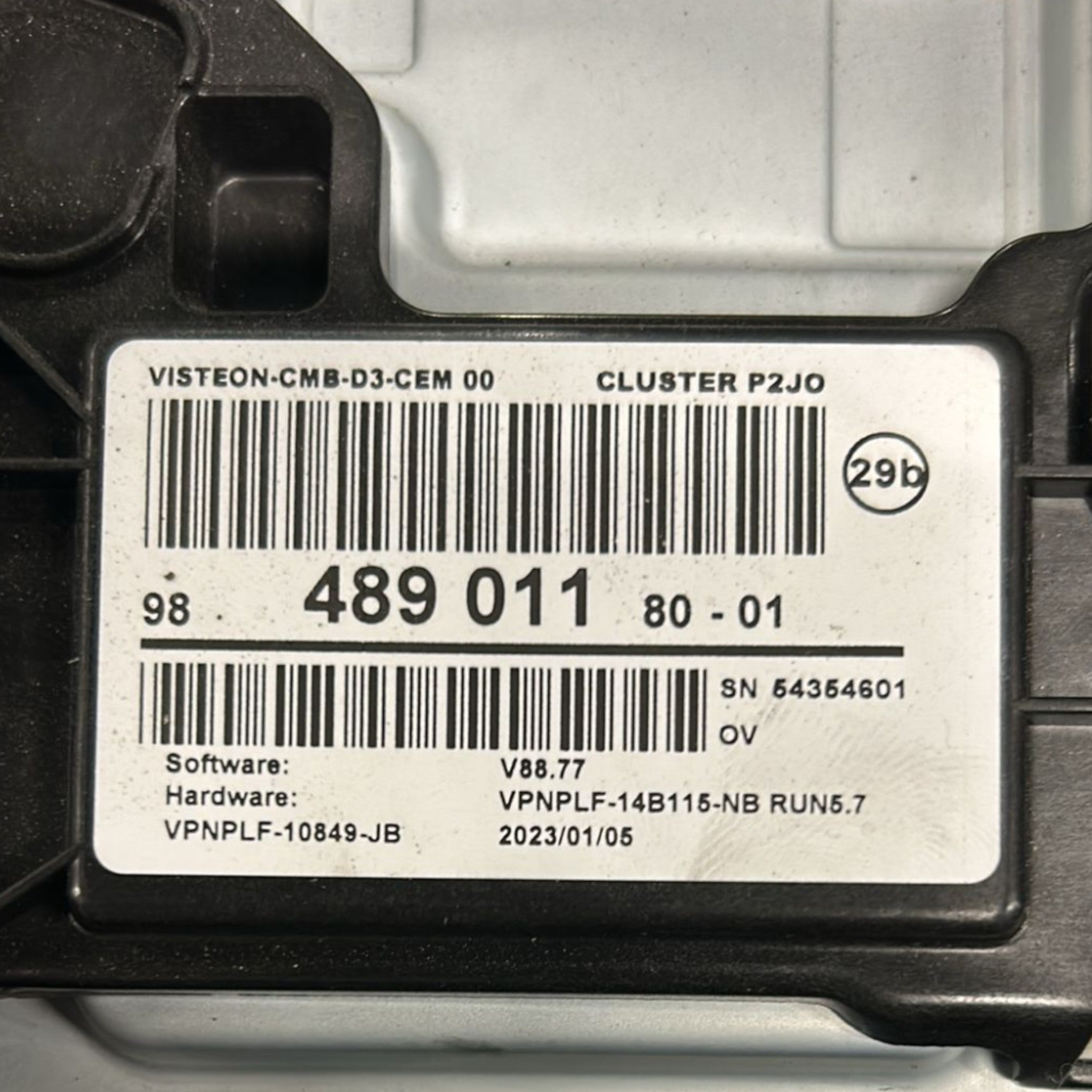 Tachimetro / Contachilometri Opel Corsa F 1.2 benzina cod:98489011 (2019 >)
