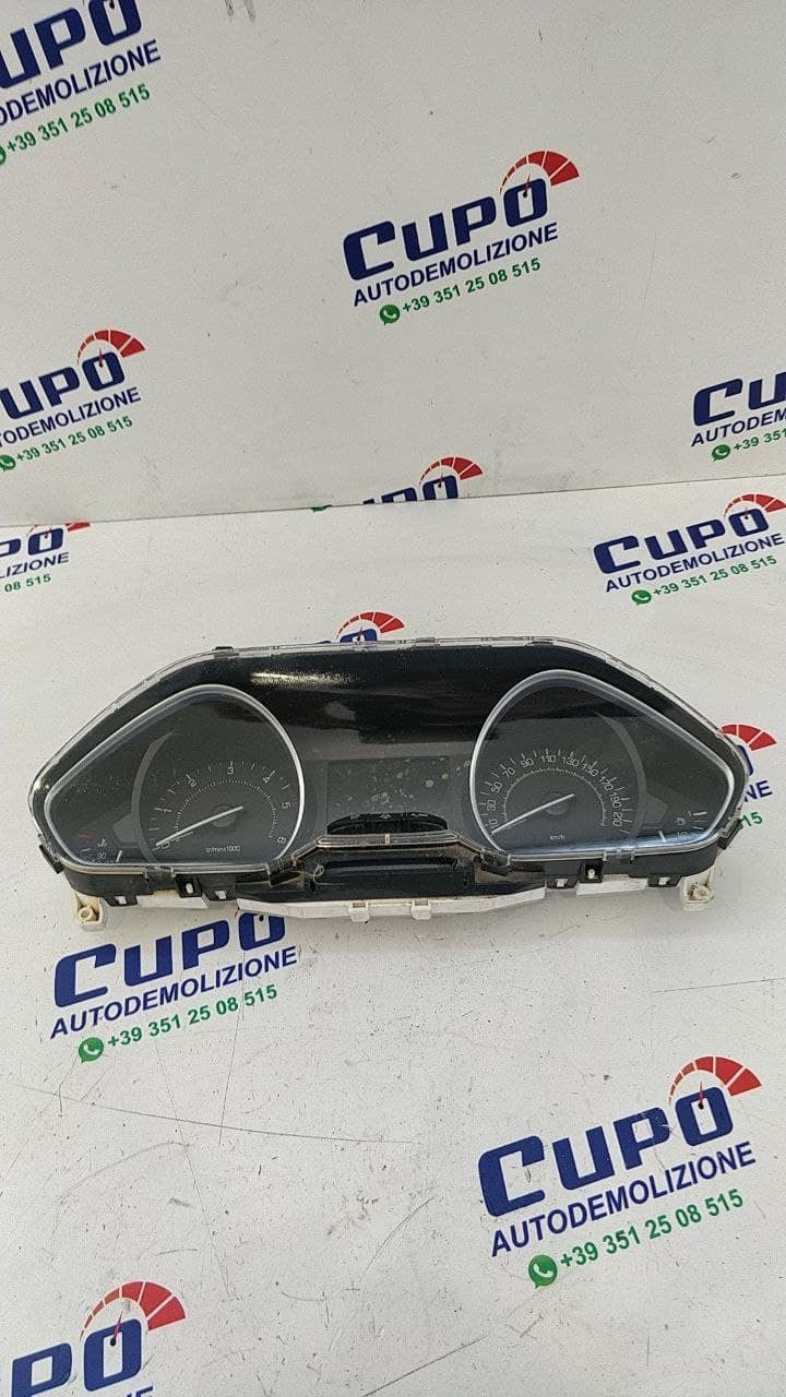 Tachimetro Contachilometri Peugeot 208 / 2008 1.6 hdi 2014 cod 9805975780