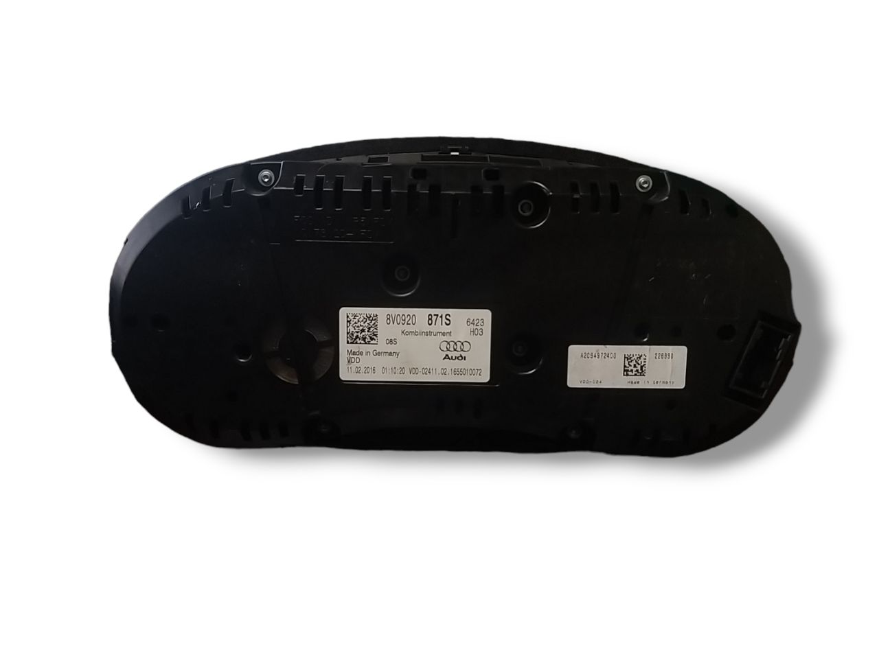 Tachimetro / Contachilometri / Quadro Strumenti Audi A3 8V 2.0D  ( 2016 ) Cod : 8V0920871S