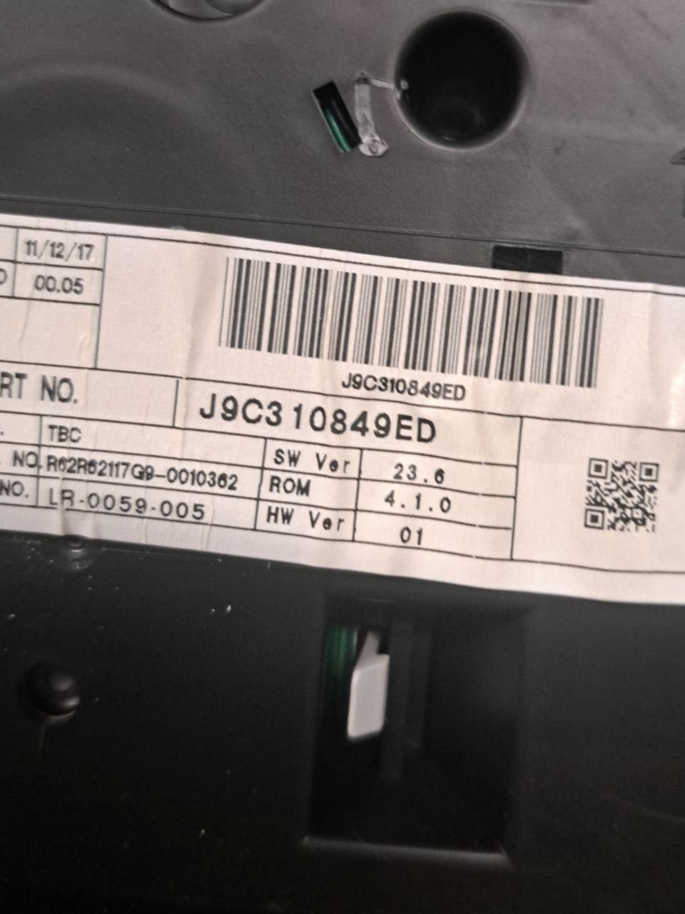 Tachimetro Jaguar E-Pace 2.0 Diesel (2017>) COD:J9C310849ED