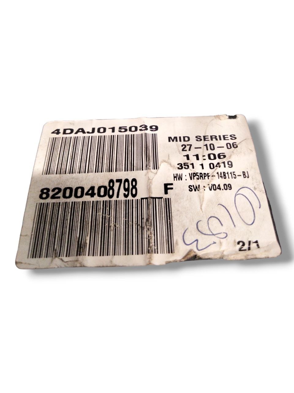 Tachimetro Renault Megane II 1.9diesel (2002-2010)cod.8200408798 Contachilometri / Quadro strumenti