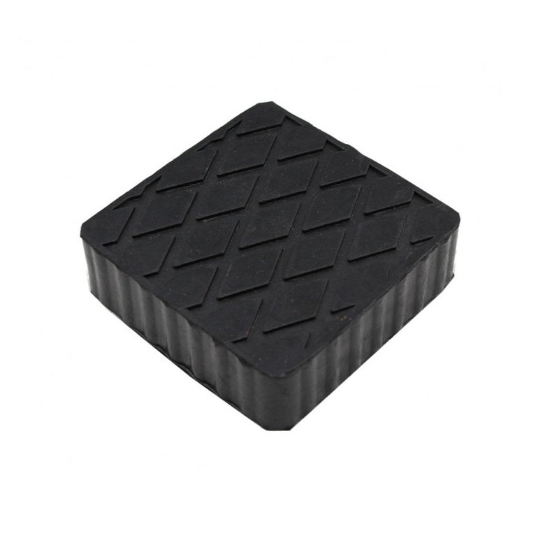 Tampone in gomma quadrato per ponti sollevatori 120x120x35 BIBA-RICAMBI