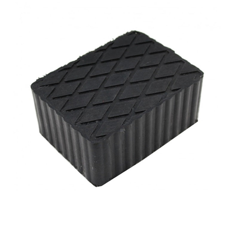 Tampone in gomma rettangolare per ponti sollevatori 160x120x80 BIBA-RICAMBI