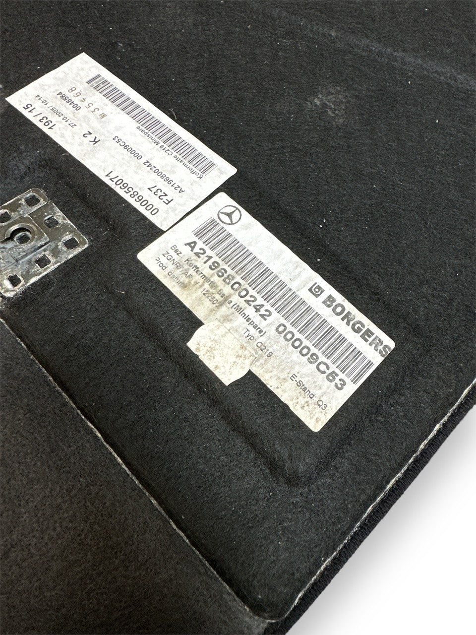 Tappeto Bagagliaio Mercedes Classe CLS W219 ( 2008 ) cod. A2196800242