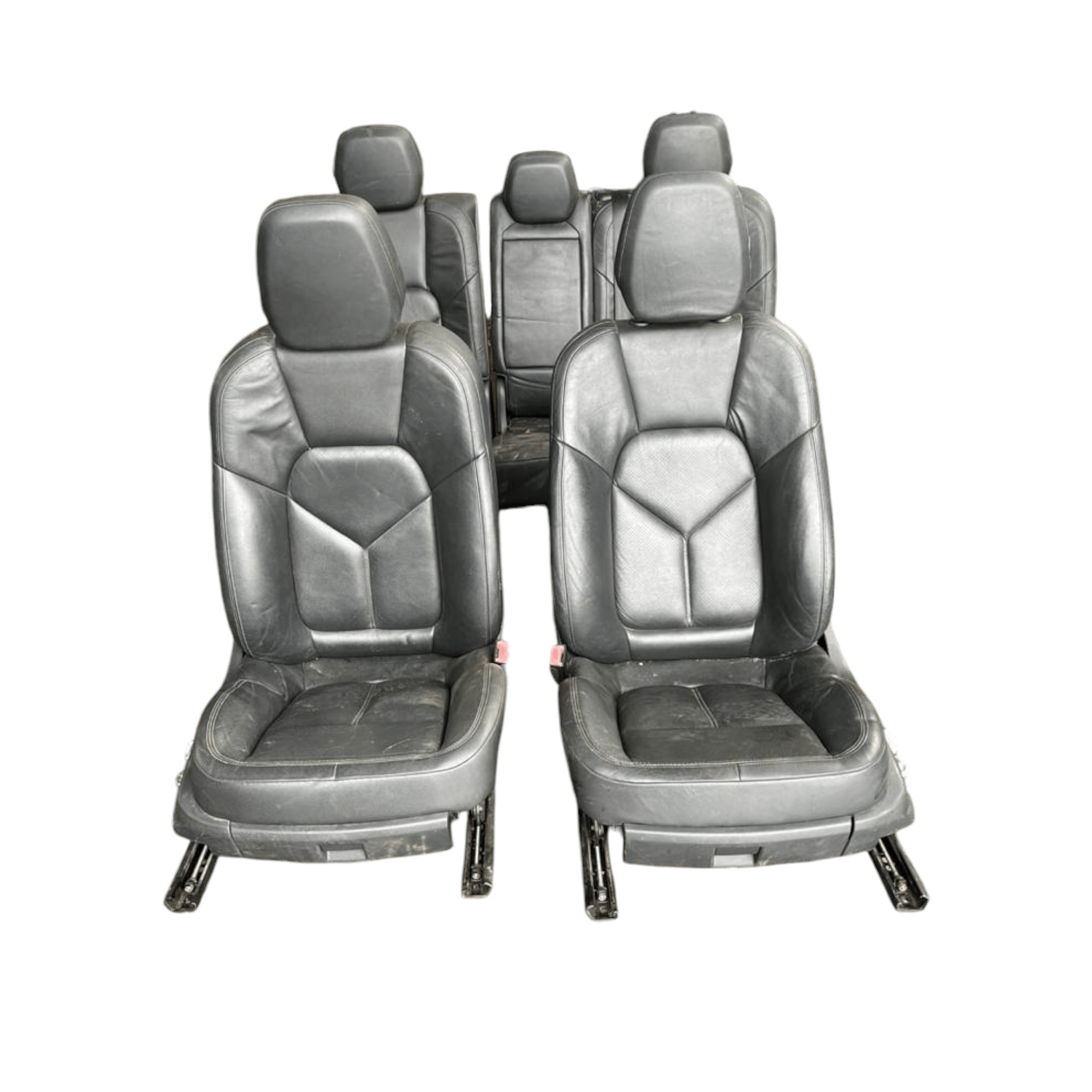 Tappezzeria / sedili completa in pelle con tunnel e pannelli Porsche Cayenne 92A (2011-2018)