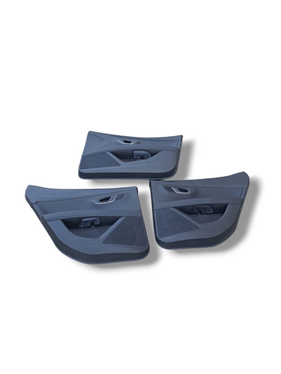 Tappezzeria / Sedili completa Nera con cuciture rosse Seat Leon FR (2012 > 2019)