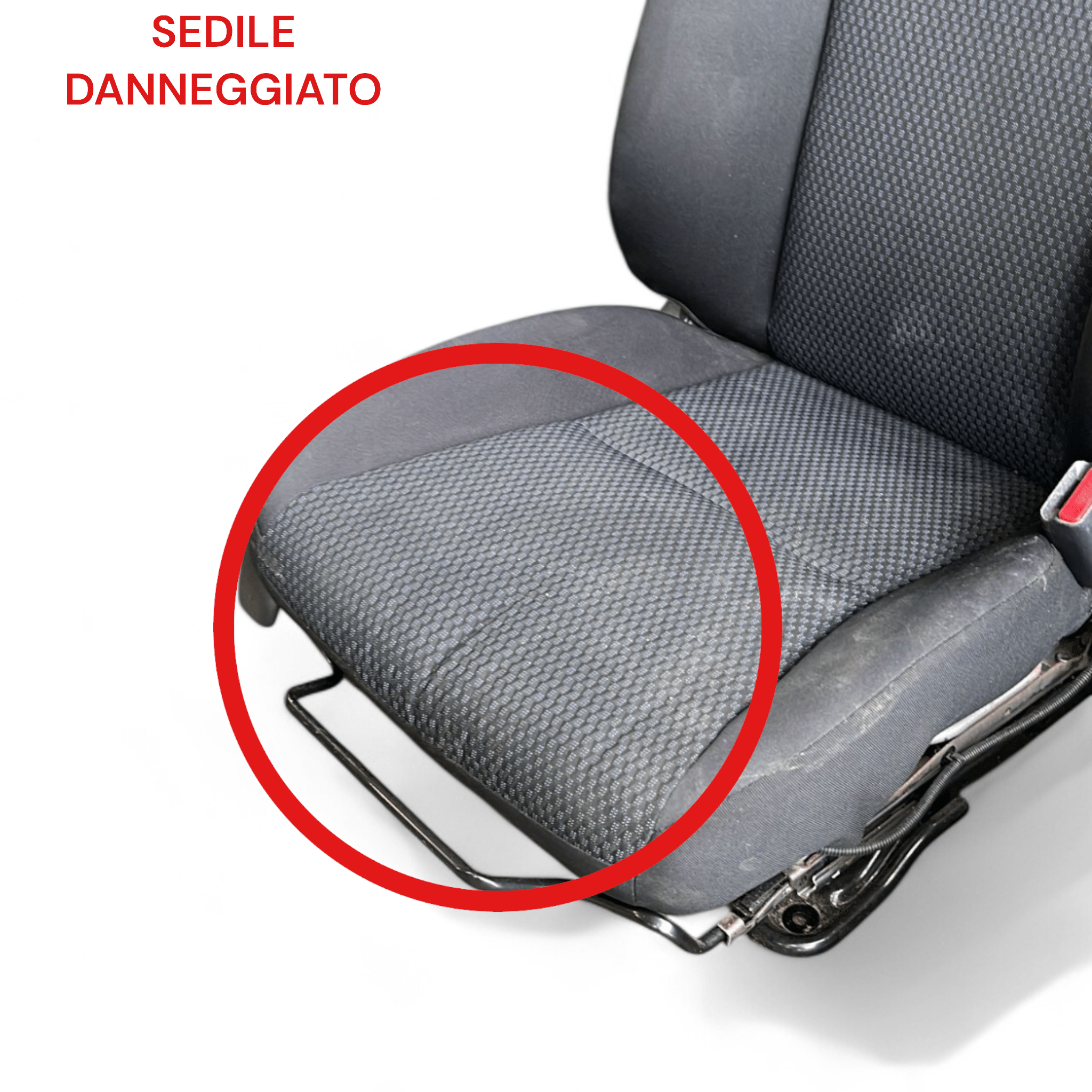 Tappezzeria / sedili completi in stoffa grigio e nero Kia Sportage SL (2010-2016)