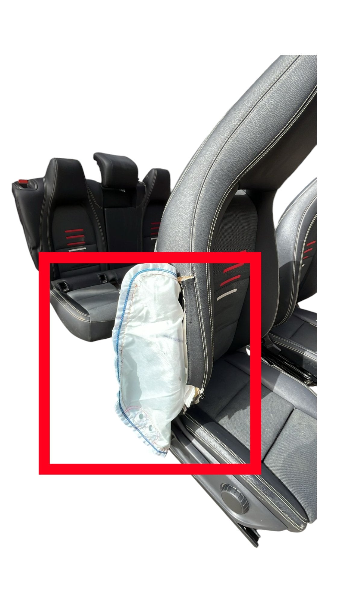 Tappezzeria / sedili in pelle completa con pannelli Mercedes-Benz Classe A w176 (2012-2018)