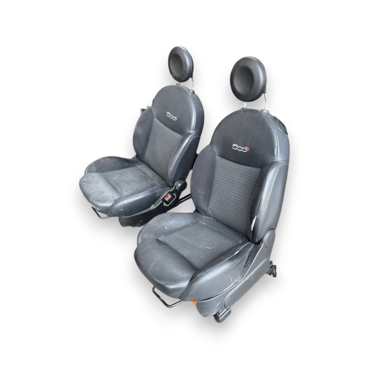 Tappezzeria / Sedili in Pelle e Stoffa Fiat 500 S Sport (2013 -)