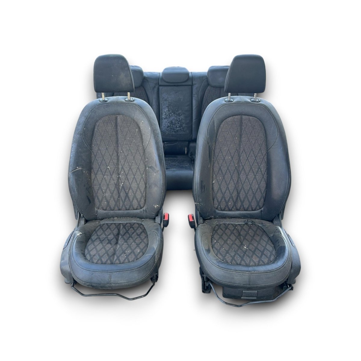 Tappezzeria / Sedili In Pelle e Stoffa Nera BMW X1 (F48) (2015 > 2022)