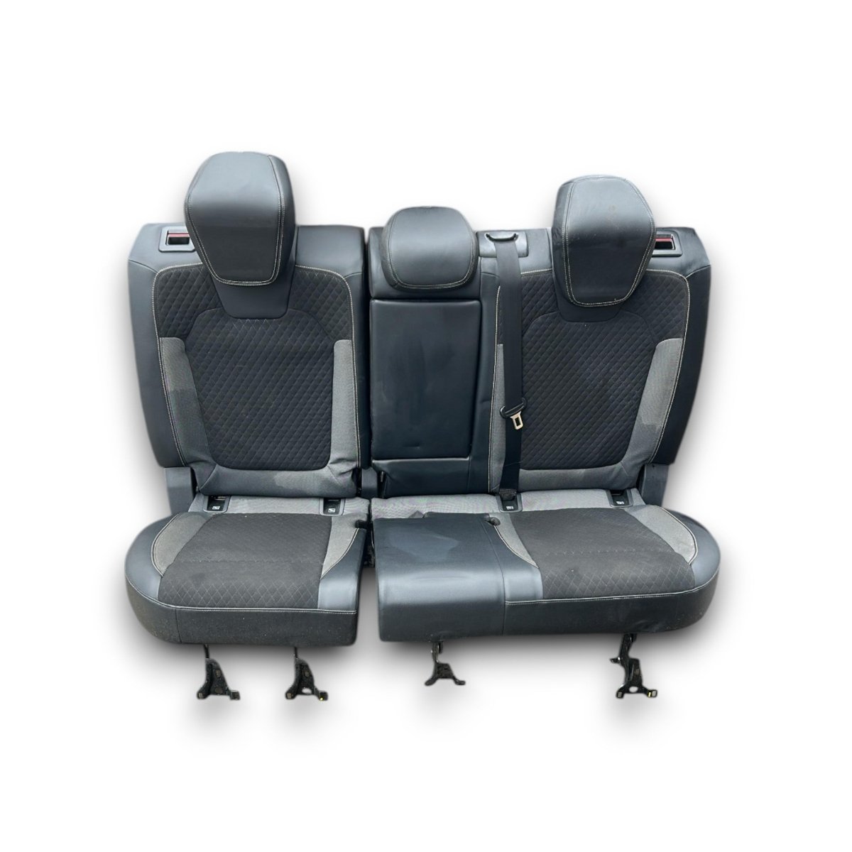 Tappezzeria / Sedili In Pelle E Stoffa Nera E Grigia Opel Grandland X (2017 > )