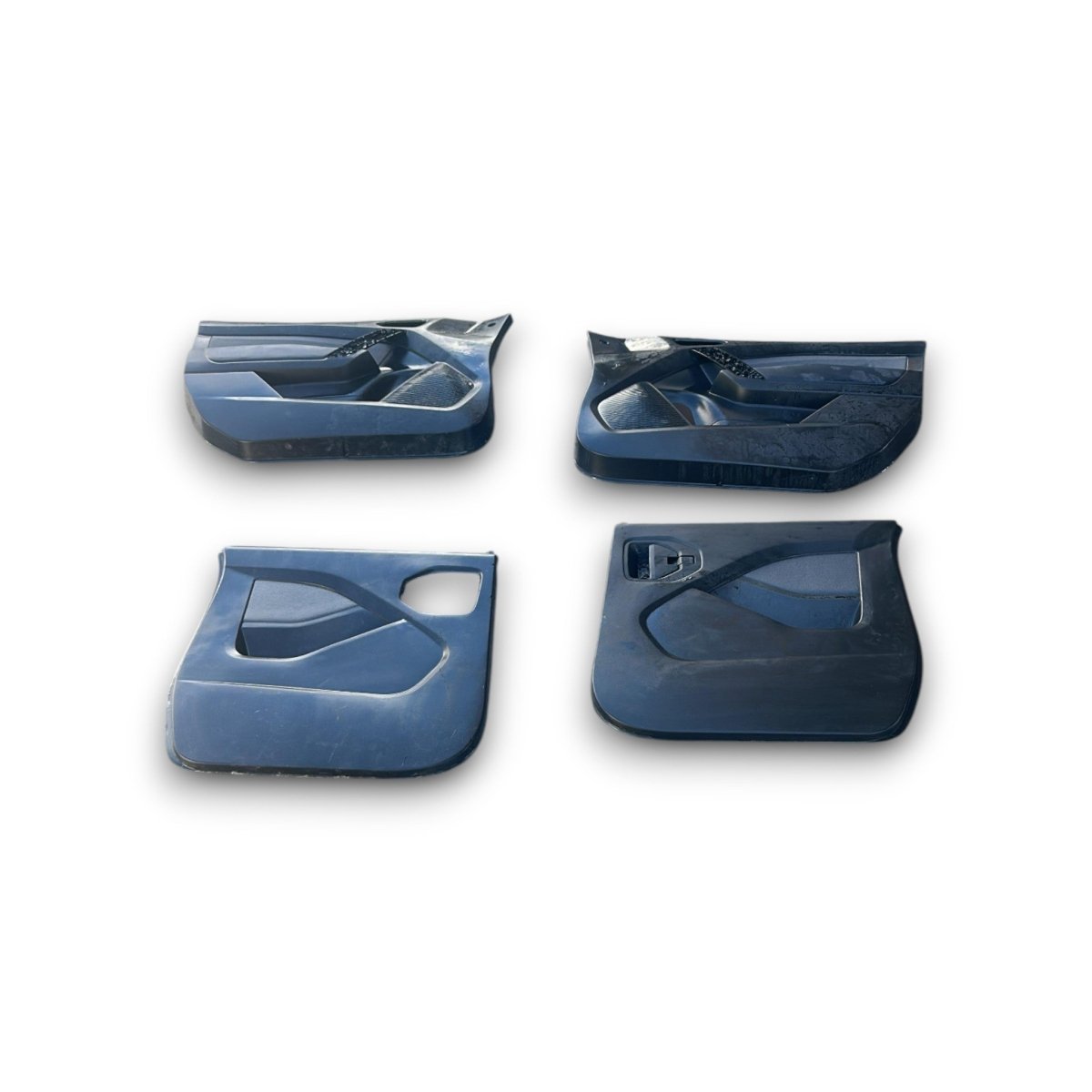 Tappezzeria / Sedili In Pelle e Stoffa Neri e Grigi Renault Kangoo III (2021 > )