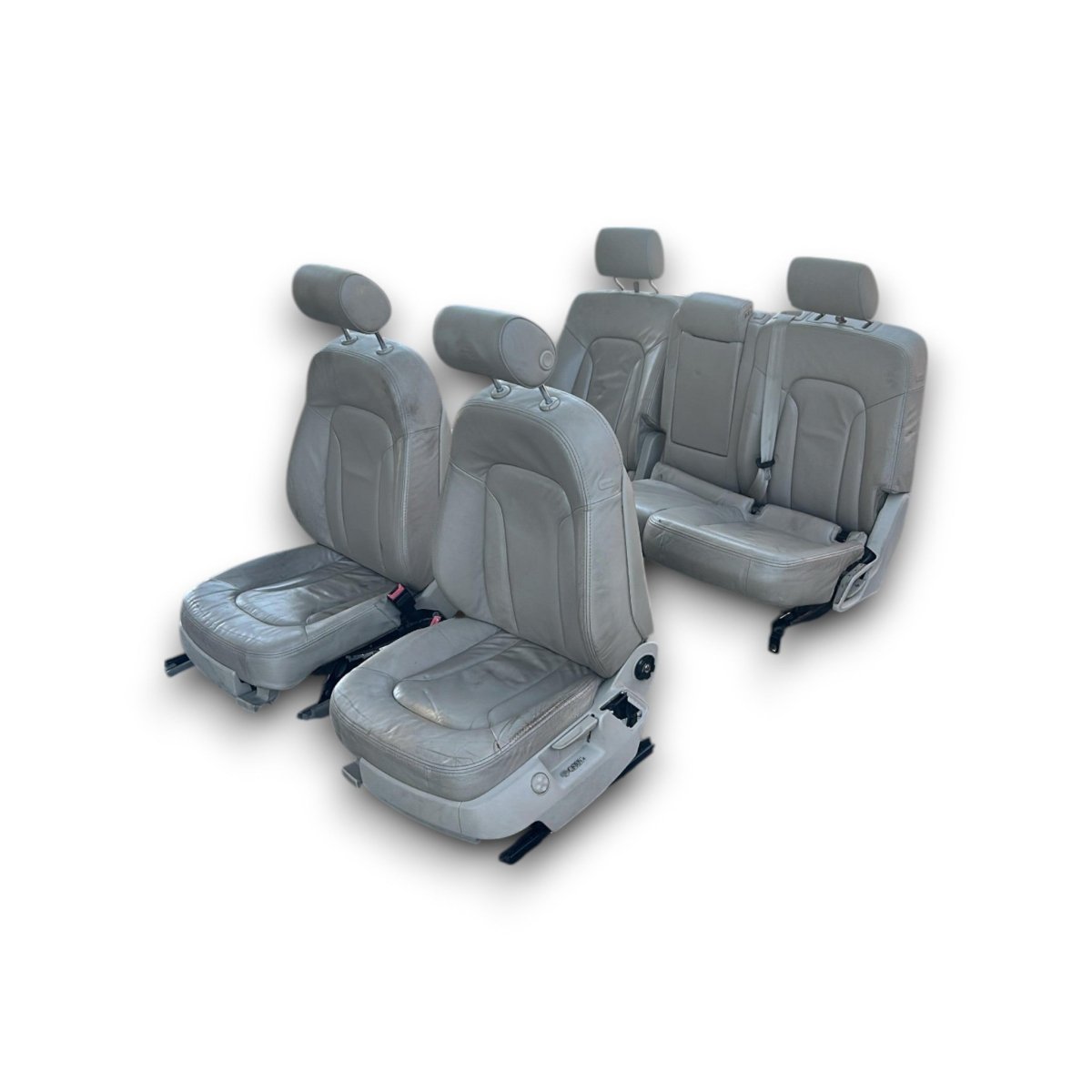 Tappezzeria / sedili in pelle grigia Audi Q7 (4L) (2005 > 2015)