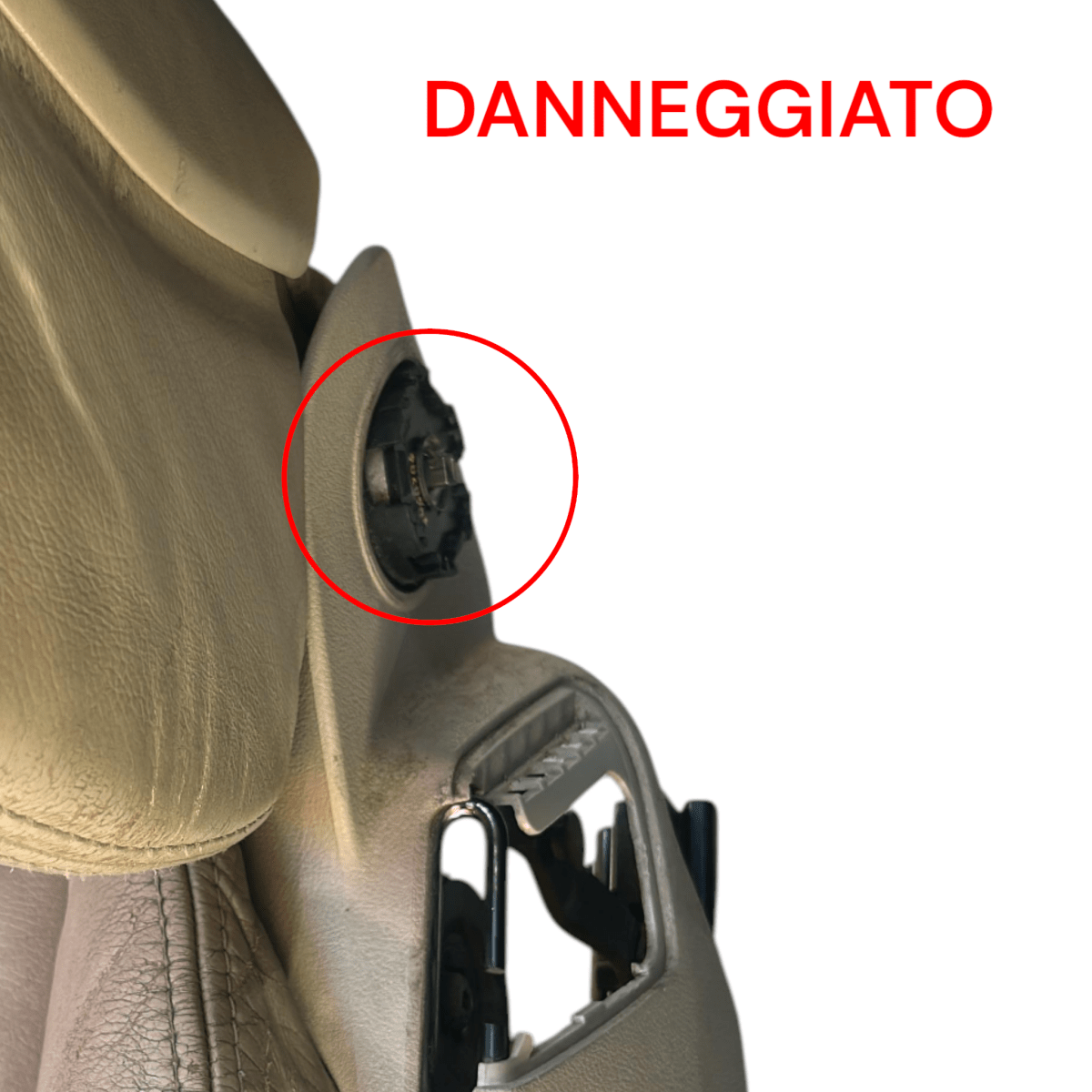 Tappezzeria / sedili in pelle grigia Audi Q7 (4L) (2005 > 2015)