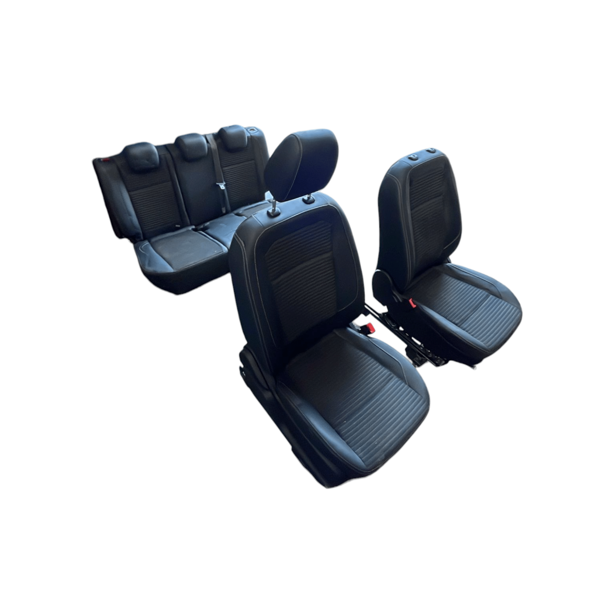 Tappezzeria / sedili in pelle nera Ford Ecosport (2015->)