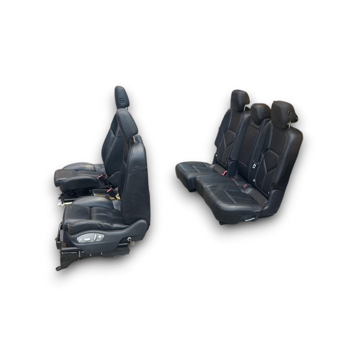 Tappezzeria / sedili in pelle neri Porsche Cayenne (92A) (2010 > 2017)