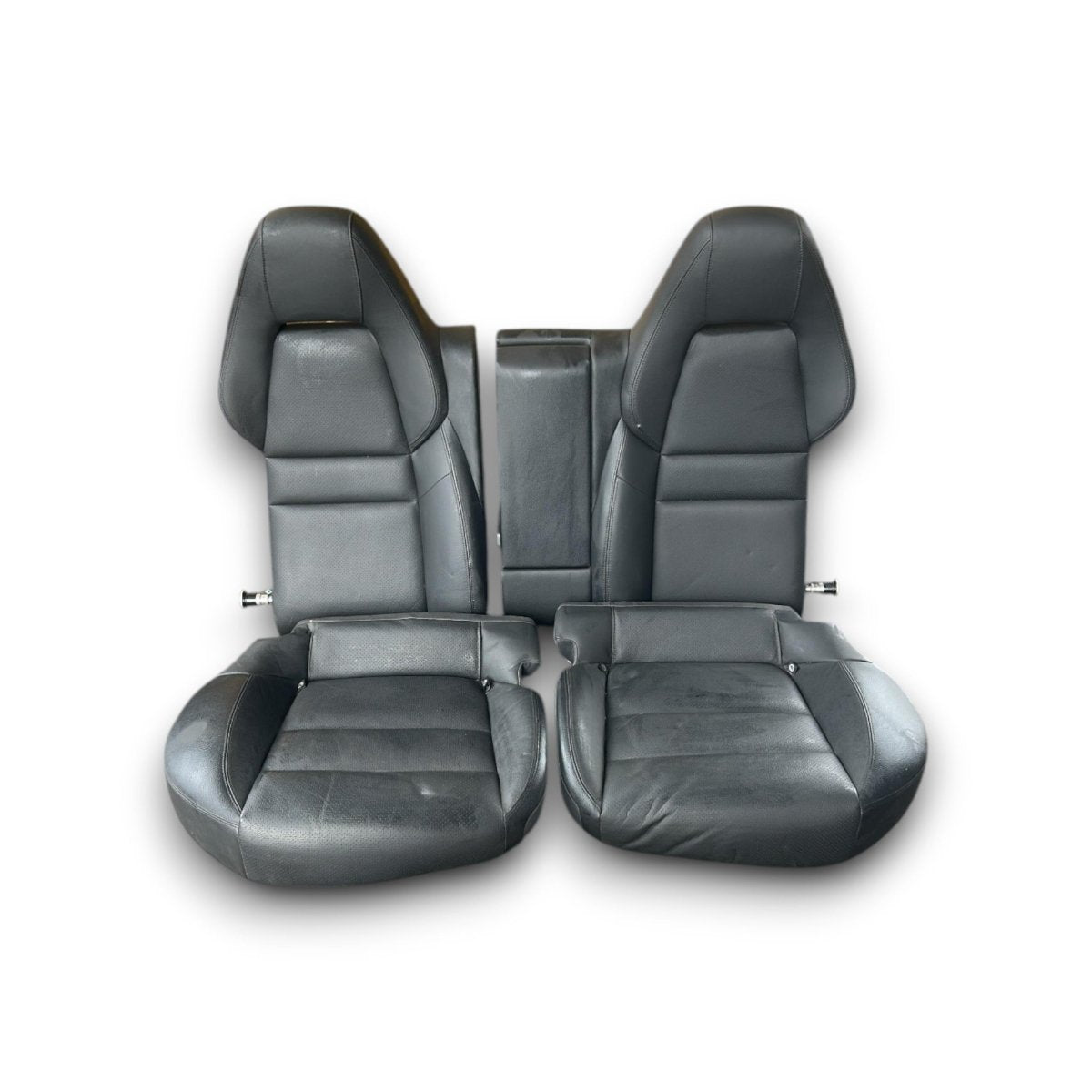 Tappezzeria / Sedili In Pelle Neri Porsche Panamera I (970 - 2009 > 2016)