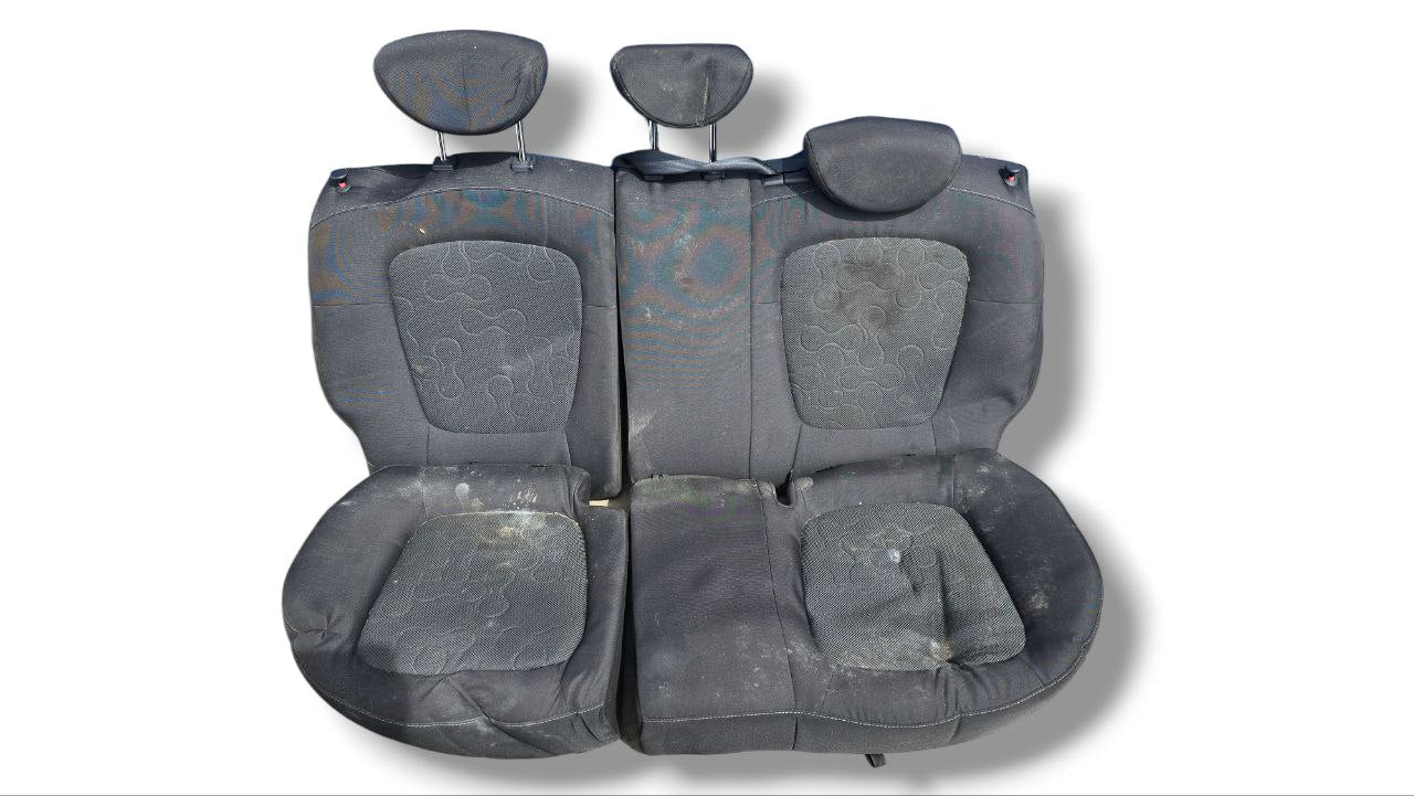 Tappezzeria / Sedili Interni Completi Stoffa Neri Hyundai i20 ( 2008 - 2014 )