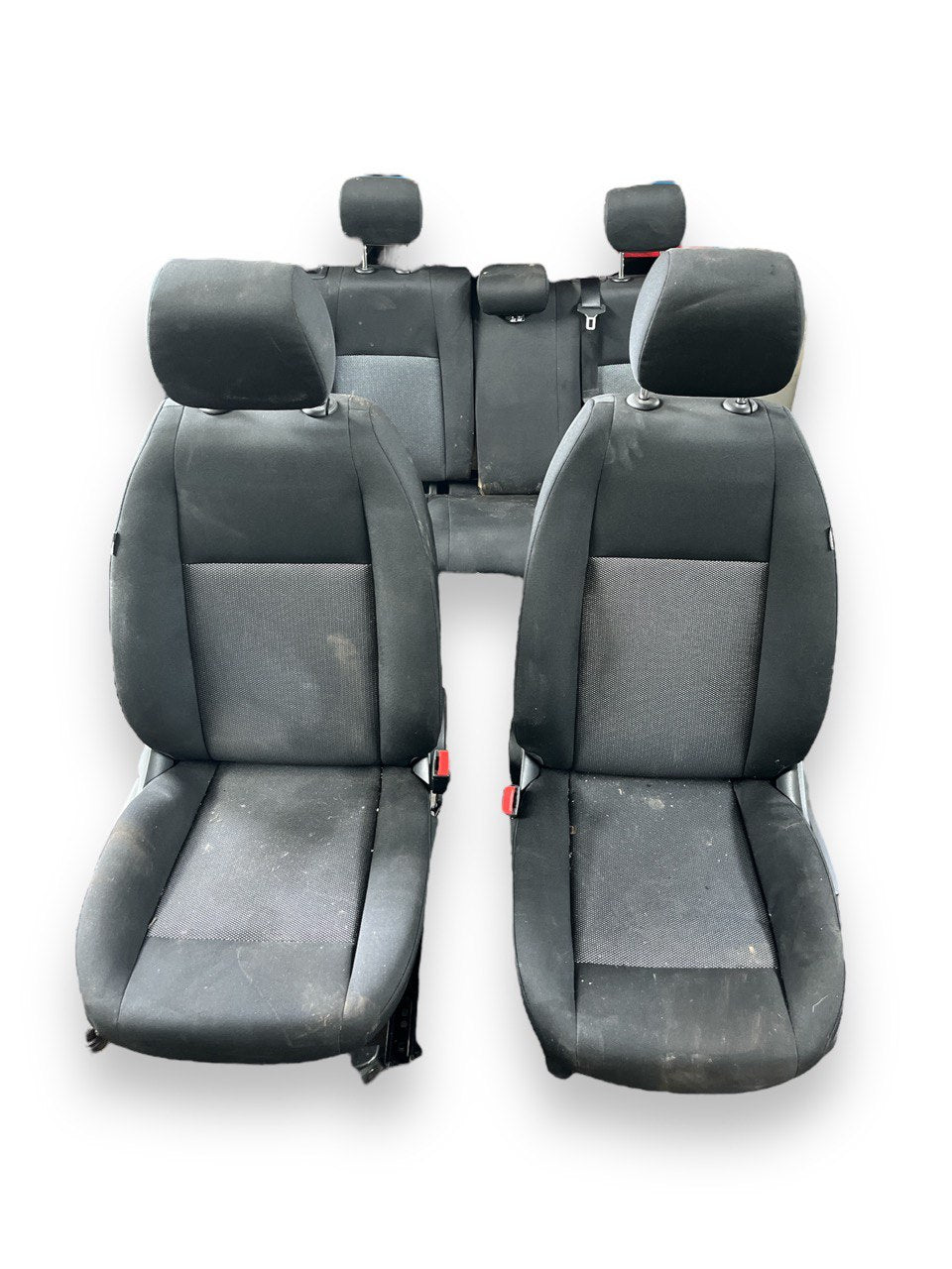 Tappezzeria / Sedili Interni in stoffa nera e grigia Mercedes - benz classe A W177 (2018->)