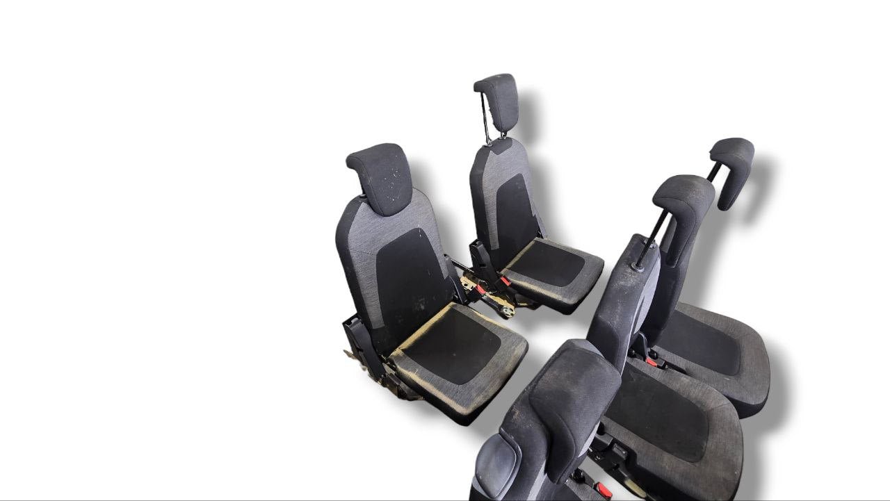 Tappezzeria / Sedili Interni Stoffa Neri 7 Posti Citroen C4 Grand Picasso (2013-2022)