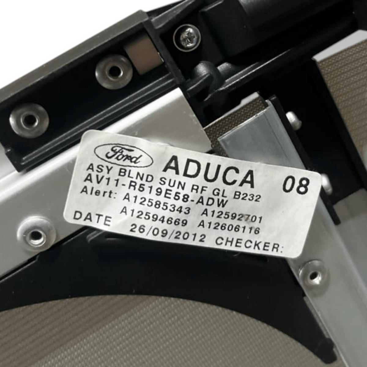 Telaio Tetto / Tettuccio Panoramico Ford B-Max (2012 al 2018) cod: AV11-R519E58-ADW