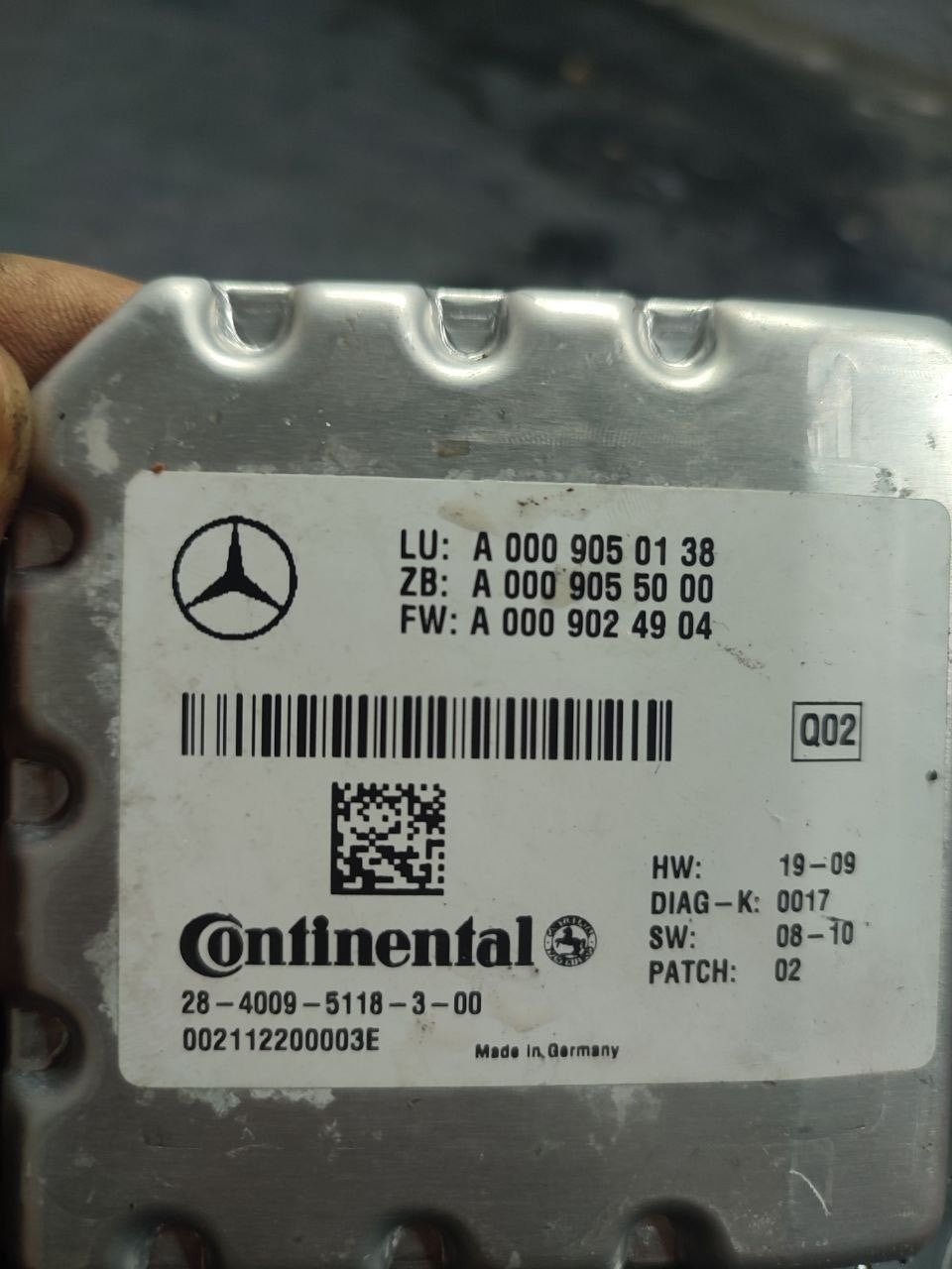 Telecamera lane assist Mercedes classe C ( W204 ) cod a0009050138