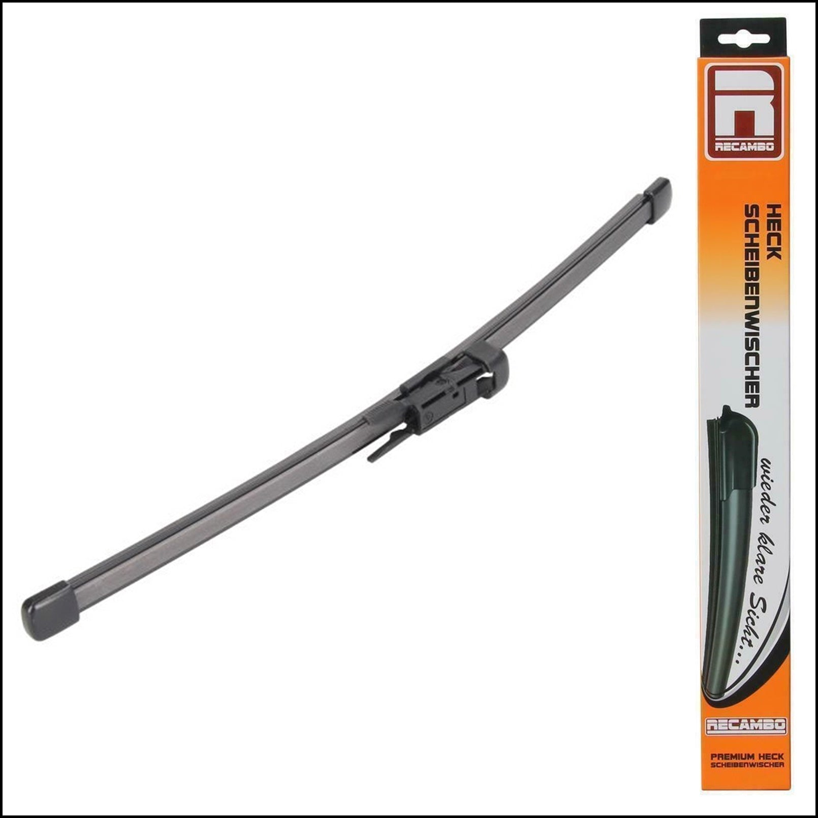Spazzola Lunotto Posteriore Adattabile Audi A3 III (8V1) dal 2012&gt; (Lunghezza 350mm) BIBA-RICAMBI