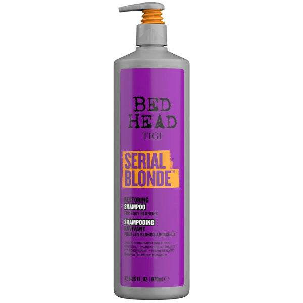 TIGI BED HEAD SERIAL BLONDE SHAMPOO RAVVIVANTE 970 ML - BIBA-RICAMBI