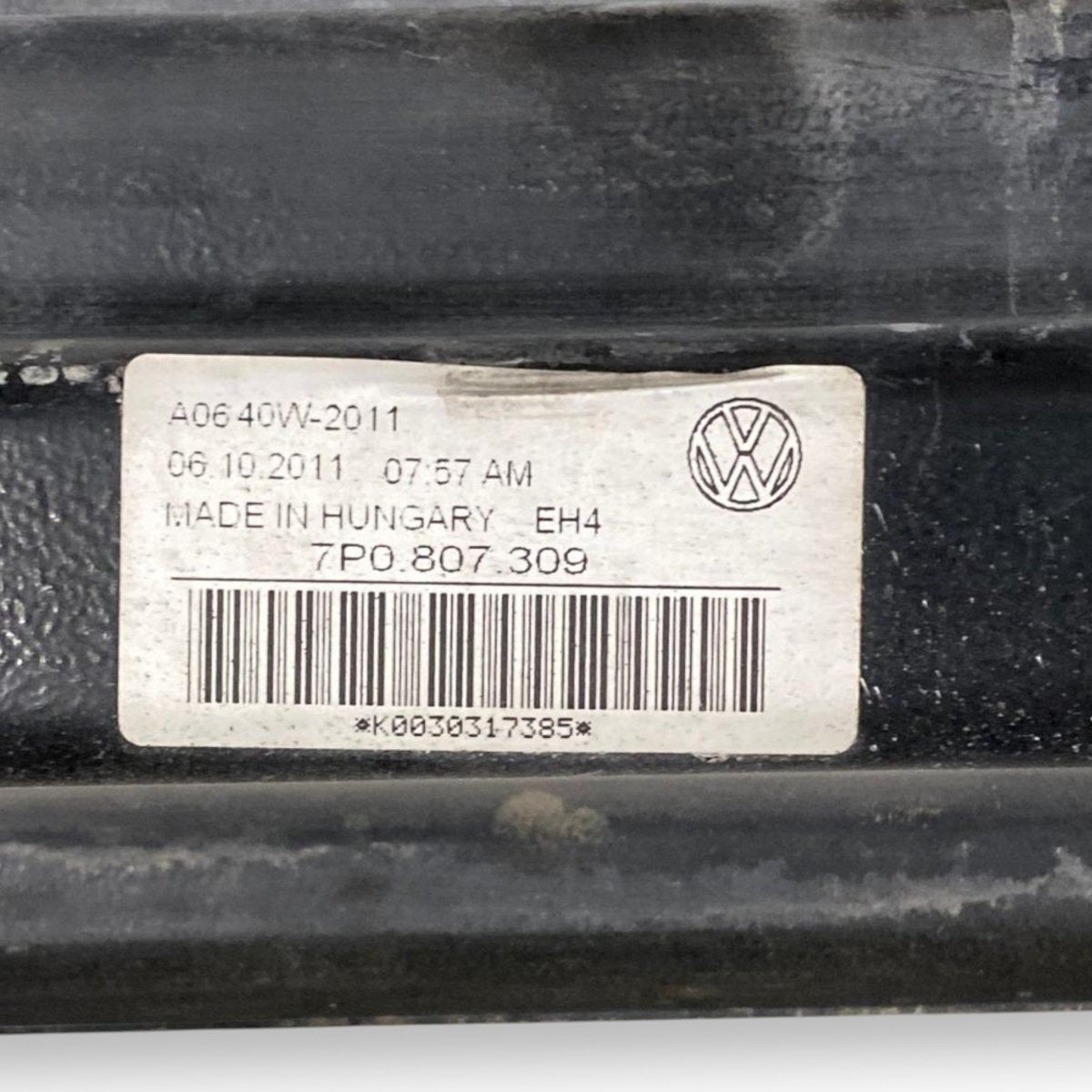 Traversa paraurti posteriore Porsche Cayenne II 92A (2010-2017) Cod: 7P0807309