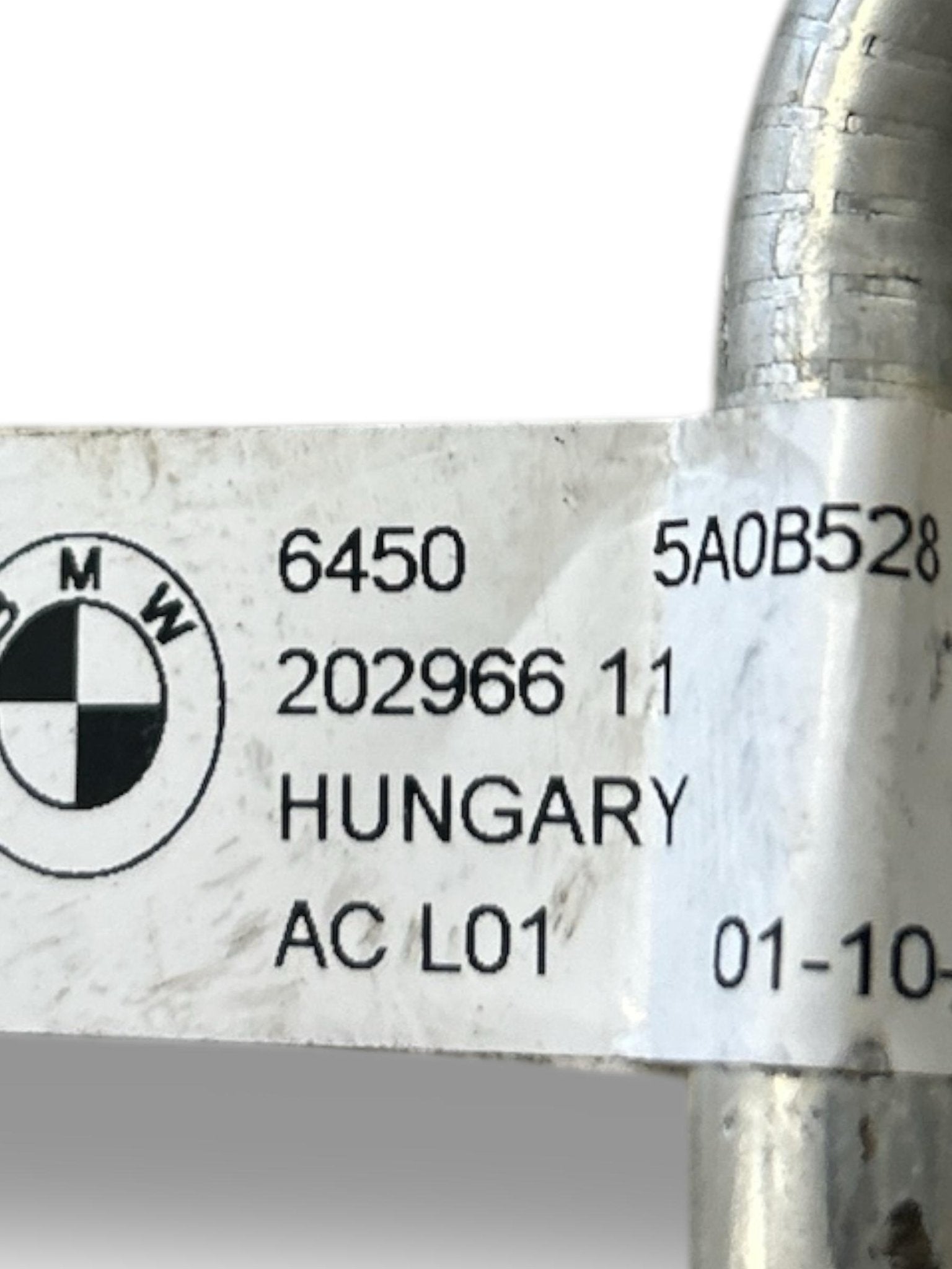 Tubo Aria Condizionata Bmw Serie 2 1.5 Benzina cod:5A0B528 / 64505A0B528 (2021 >)