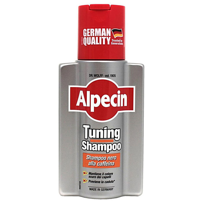 ALPECIN TUNING SHAMPOO NERO ALLA CAFFEINA 200 ML - BIBA-RICAMBI