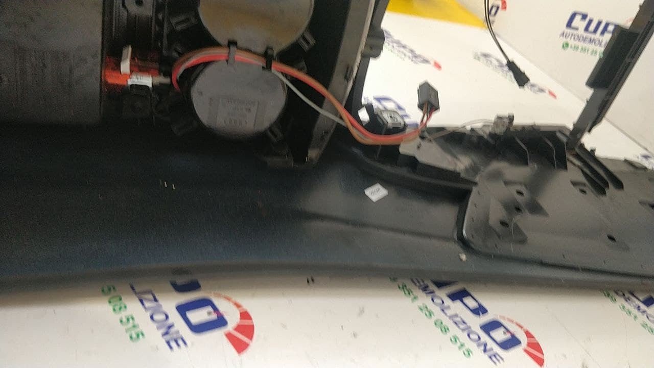 Tunnel con inserti radica + bracciolo centrale in pelle Audi A6 c7 cod 4g0863244a