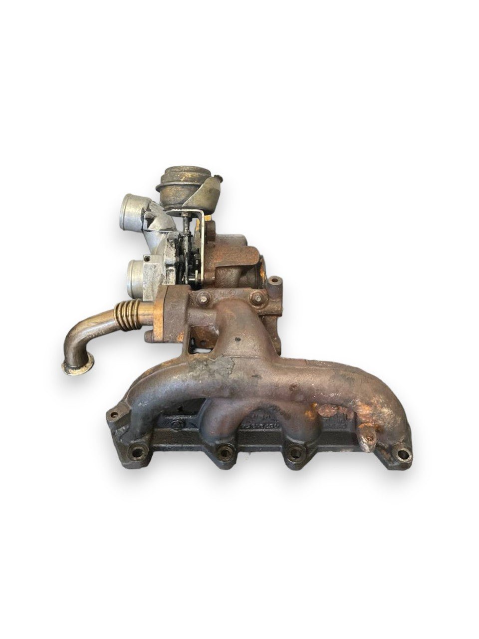 Turbo / Turbina / Turbocompressore + Collettore Fiat Stilo / Alfa Romeo 147 / Alfa Romeo Gt / Alfa Romeo 156 1.9 jtd (2001 al 2010) cod: 55191934 / 46791354