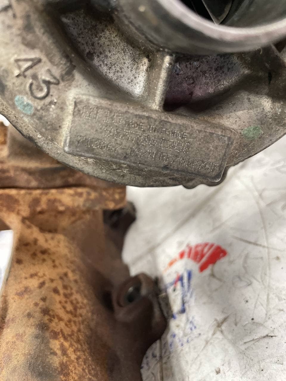 Turbocompressore / Turbina / Turbo Fiat Ulysse 2.0 JTD