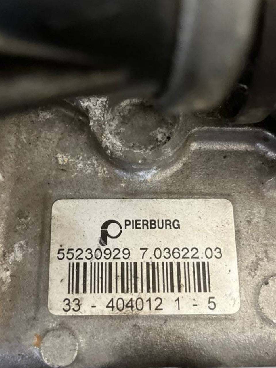 Valvola Egr / Scambiatore Calore Opel Corsa D / Fiat 500 / Fiat 500L / Fiat Grande Punto / Fiat Panda / Lancia Ypsilon / Alfa Romeo Mito / Fiat Fiorino / Fiat Punto Evo 1.3 mjt (2006 al 2014) cod: 55230929