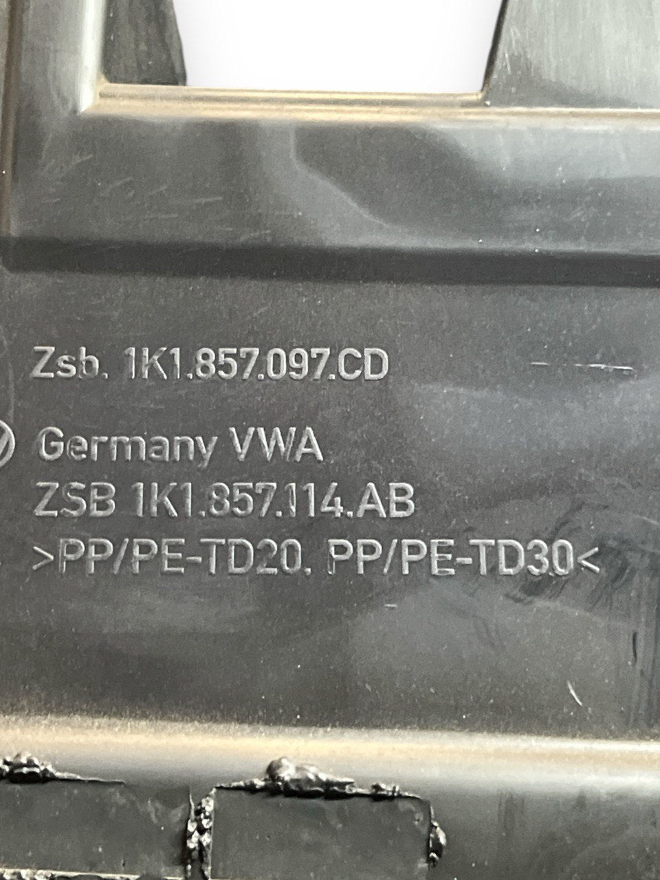 Vano / cassetto portaoggetti Volkswagen Golf VI (2008-2012) cod.1K1857114AB