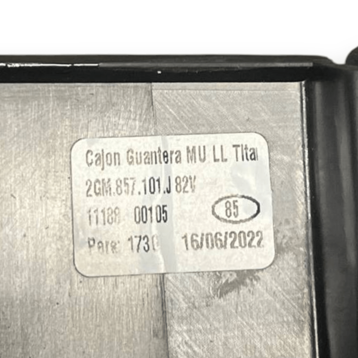 Vano / Cassetto Portaoggetti Volkswagen T-Cross (2019 -) cod: 2GM857101J