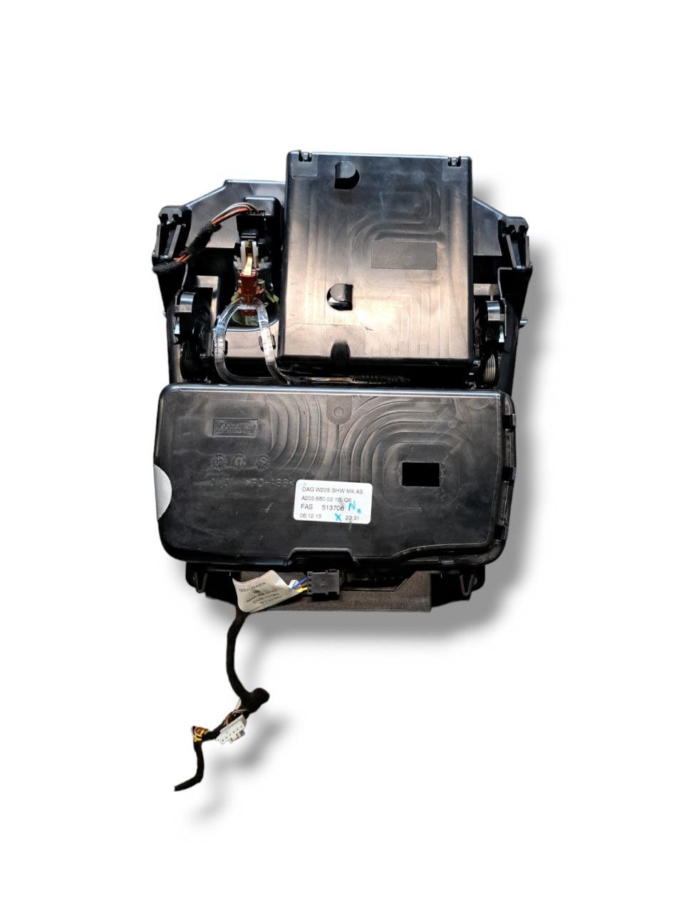 Vano Portaoggetti Console Centrale + presa accendisigari Mercedes-Benz Classe C W205 (2017) COD:A2056800310