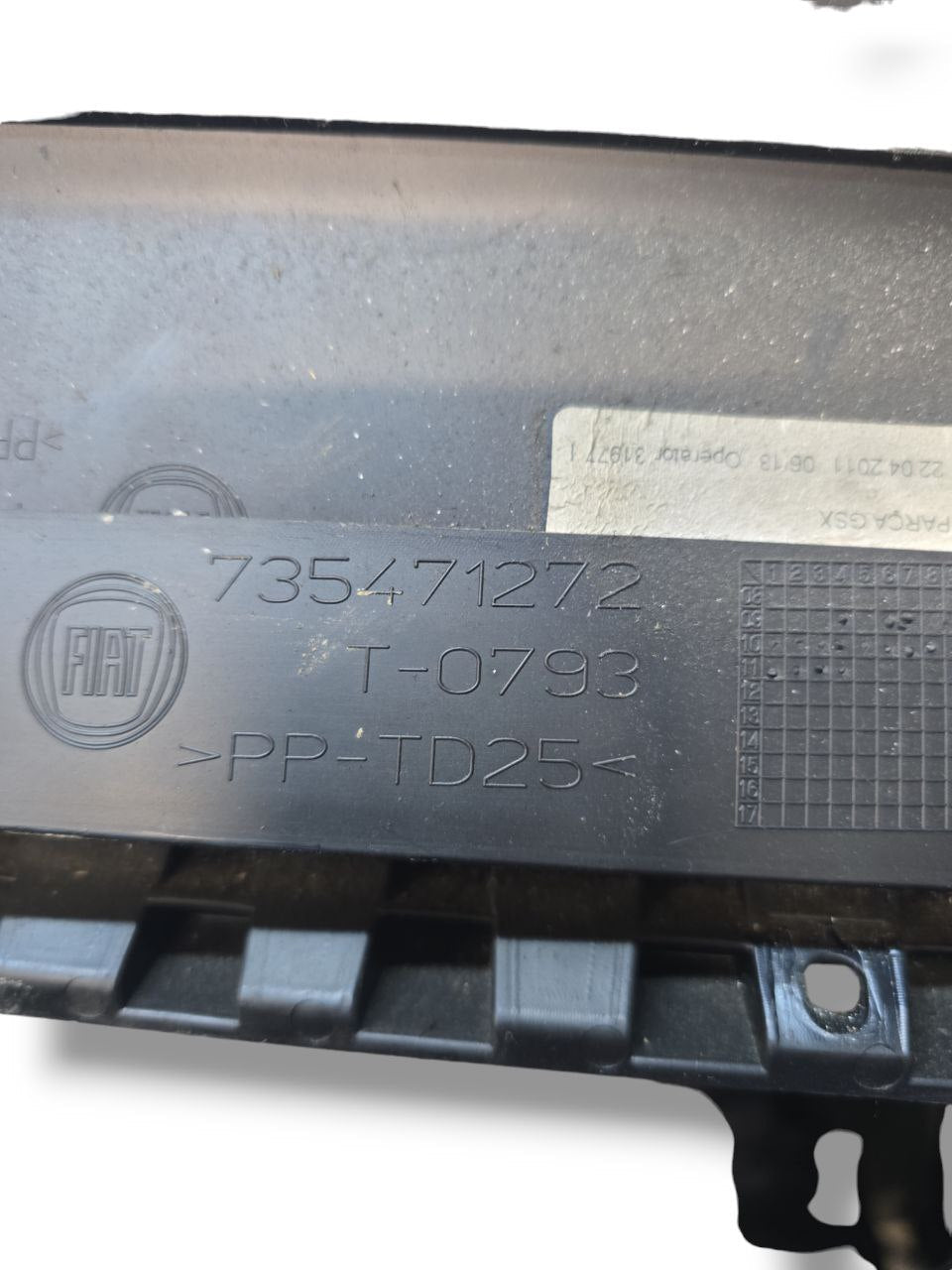 Vano Portaoggetti Opel Combo / Berlingo / Partner ( 2012 - 2018 ) Cod : 735471272