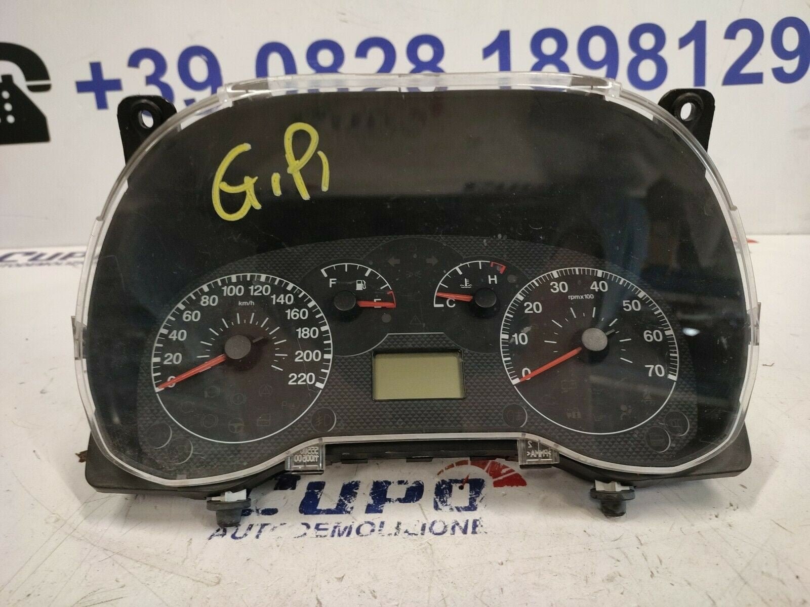 VEGLIA QUADRO STRUMENTI BENZINA FIAT Grande Punto 1°Serie  200 561123 5550011005
