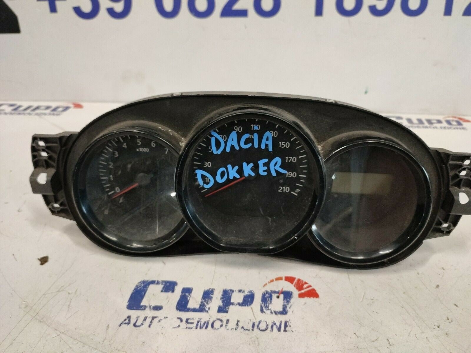 VEGLIA  QUADRO STRUMENTI DISEL  DACIA Dokker 1° Serie 1461 720344 248100285