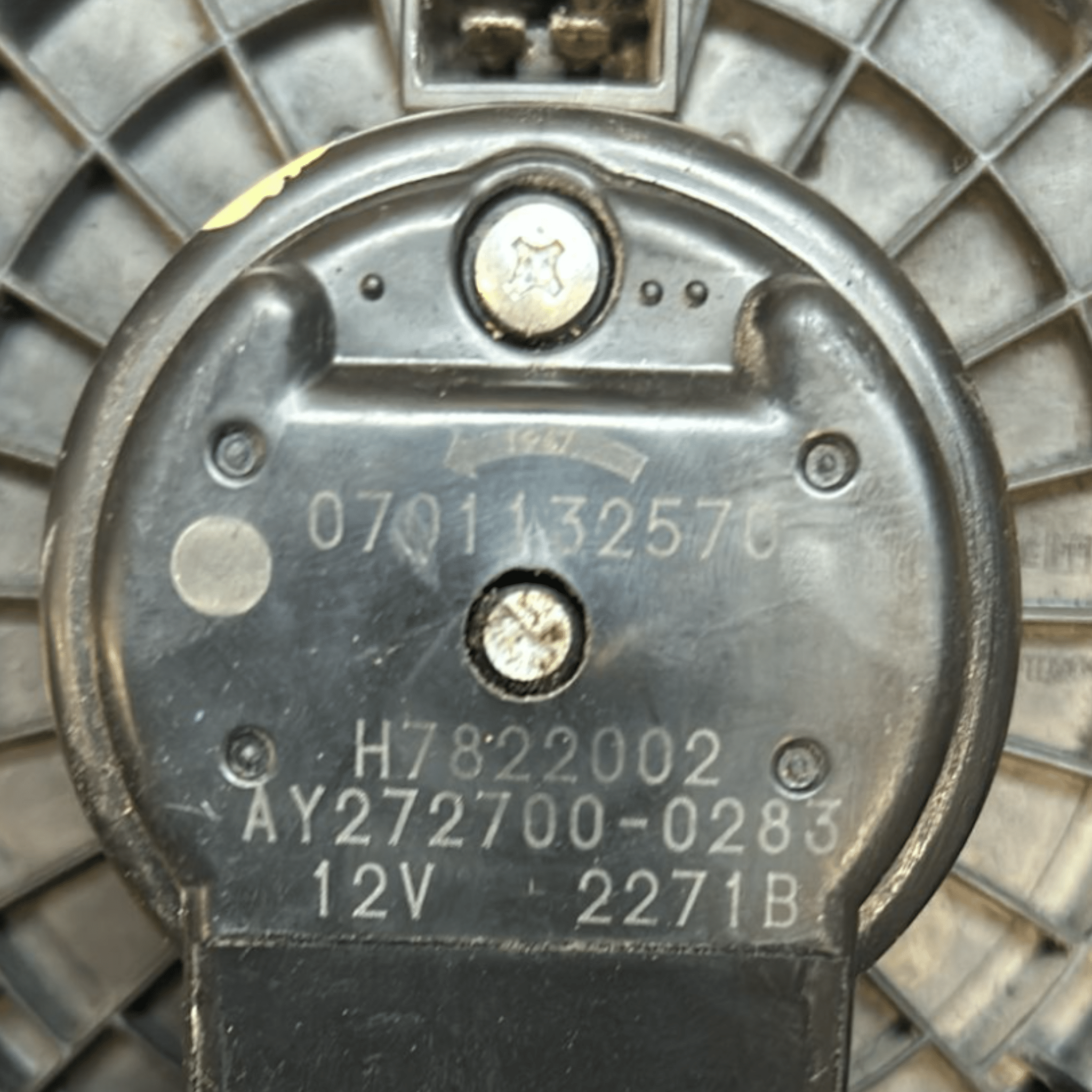 Ventola Abitacolo lancia Voyager 2.8 Diesel cod:AY272700-0283 (2007 > 2016)