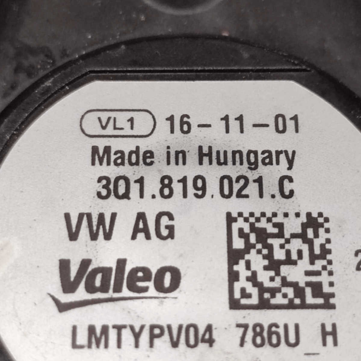 Ventola abitacolo volkswagen tiguan (ad1) 2.0 diesel cod: 3q1819021c (2016-2024)