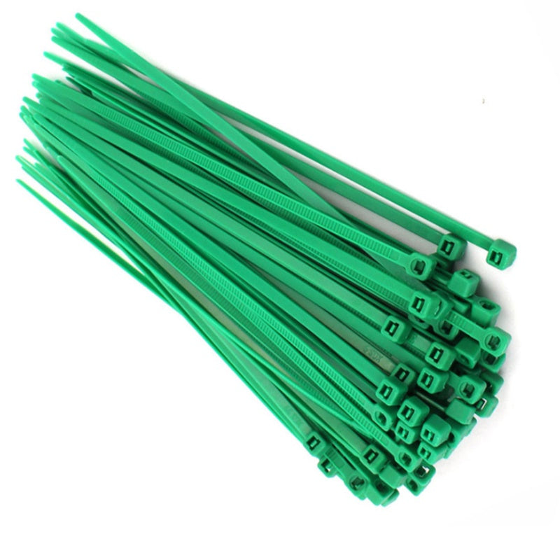 Fascette In Plastica Uso Professionale 3.6 x 140 | Colore Verde (25pz) BIBA-RICAMBI